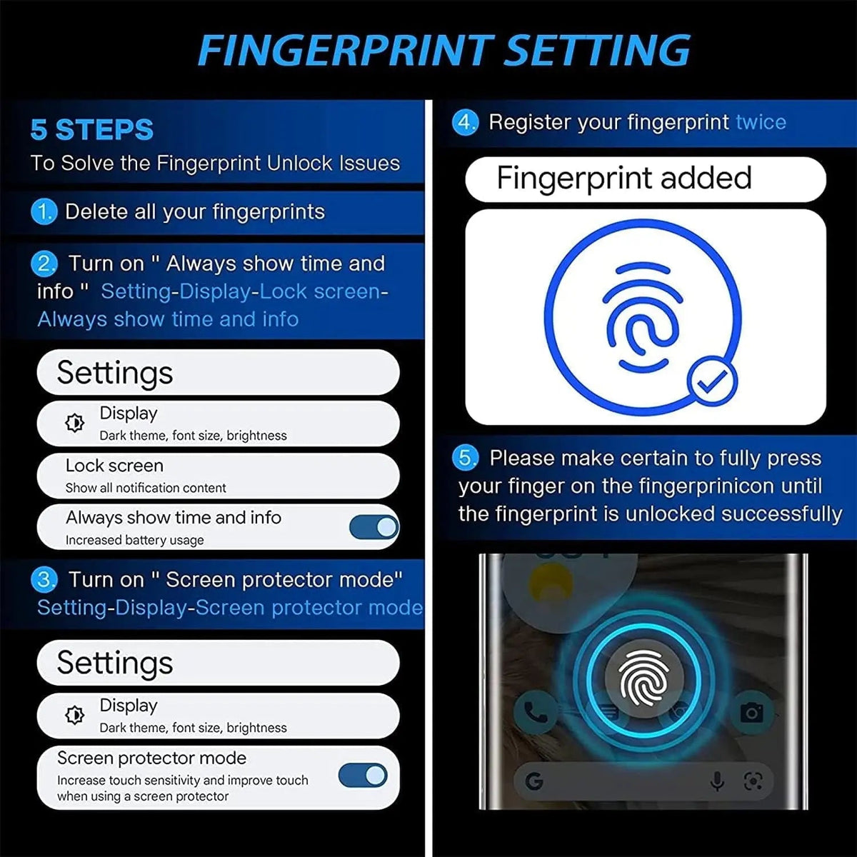 Entronix Clear Screen Protector Compatible with Galaxy A20 - 3-Piece Combo