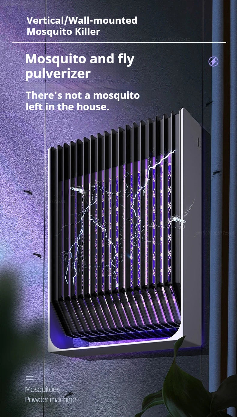 Mosquito Repellent Lamp Automatic Mosquito Trap Indoor Household Physical Electric Shock Camping Mosquito Repellent Lamp